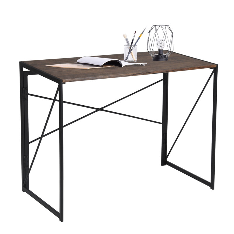 Zeny writing computer desk modern simple study desk industrial style folding laptop table for home office notebook desk sales